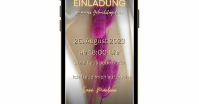 digitale Einladungen