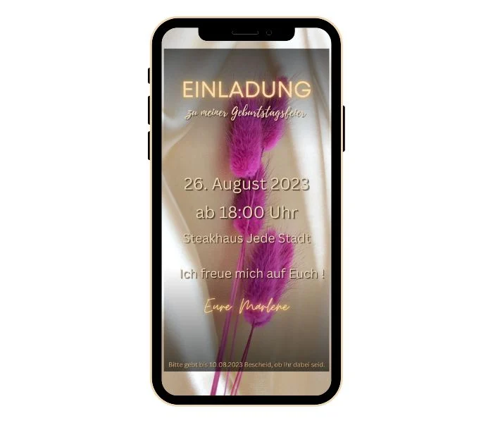digitale Einladungen