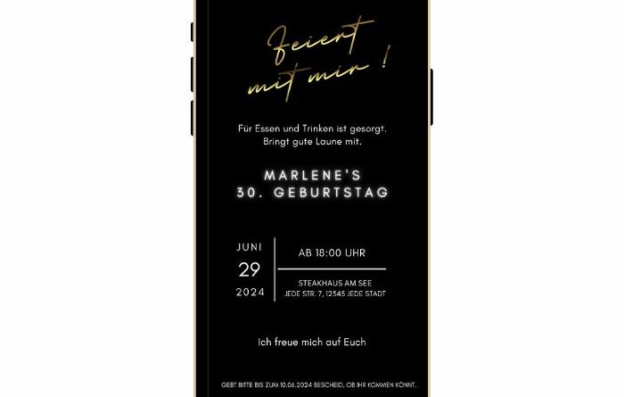 eCard Geburtstag "Feiert mit mir"