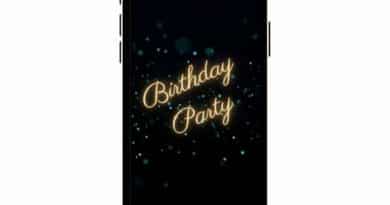 animierte Einladung Birthday Party