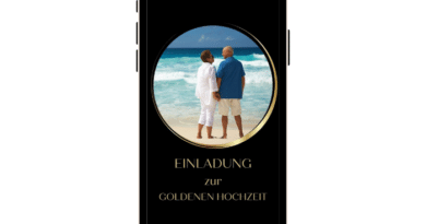eCard Goldene Hochzeit