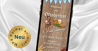 eCard Geburtstag Einladung Oktoberfest