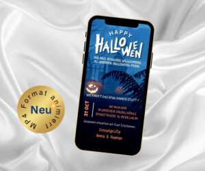 eCard Halloween Party Nacht