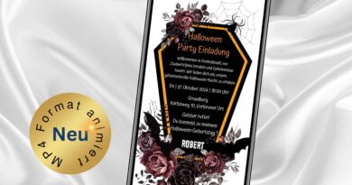 Halloween Kostüm Party Einladung