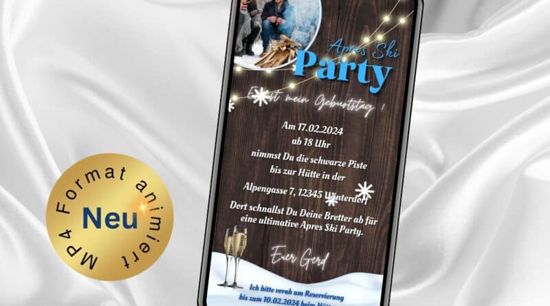 eCard Apres Ski Party
