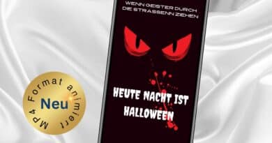 Animierte Gruselkarte mit Musik
