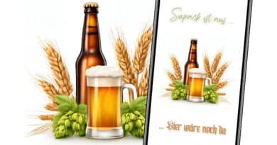 eCard Bierparty WhatsApp Einladung