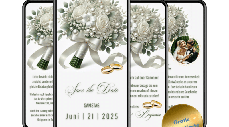 Save the date Hochzeit Text